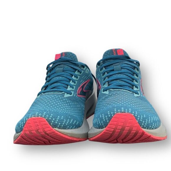 Brooks Women’s Levitate-5 Running Shoes Blue Pink Trainers Sneakers Size 9.5 - Picture 3 of 13